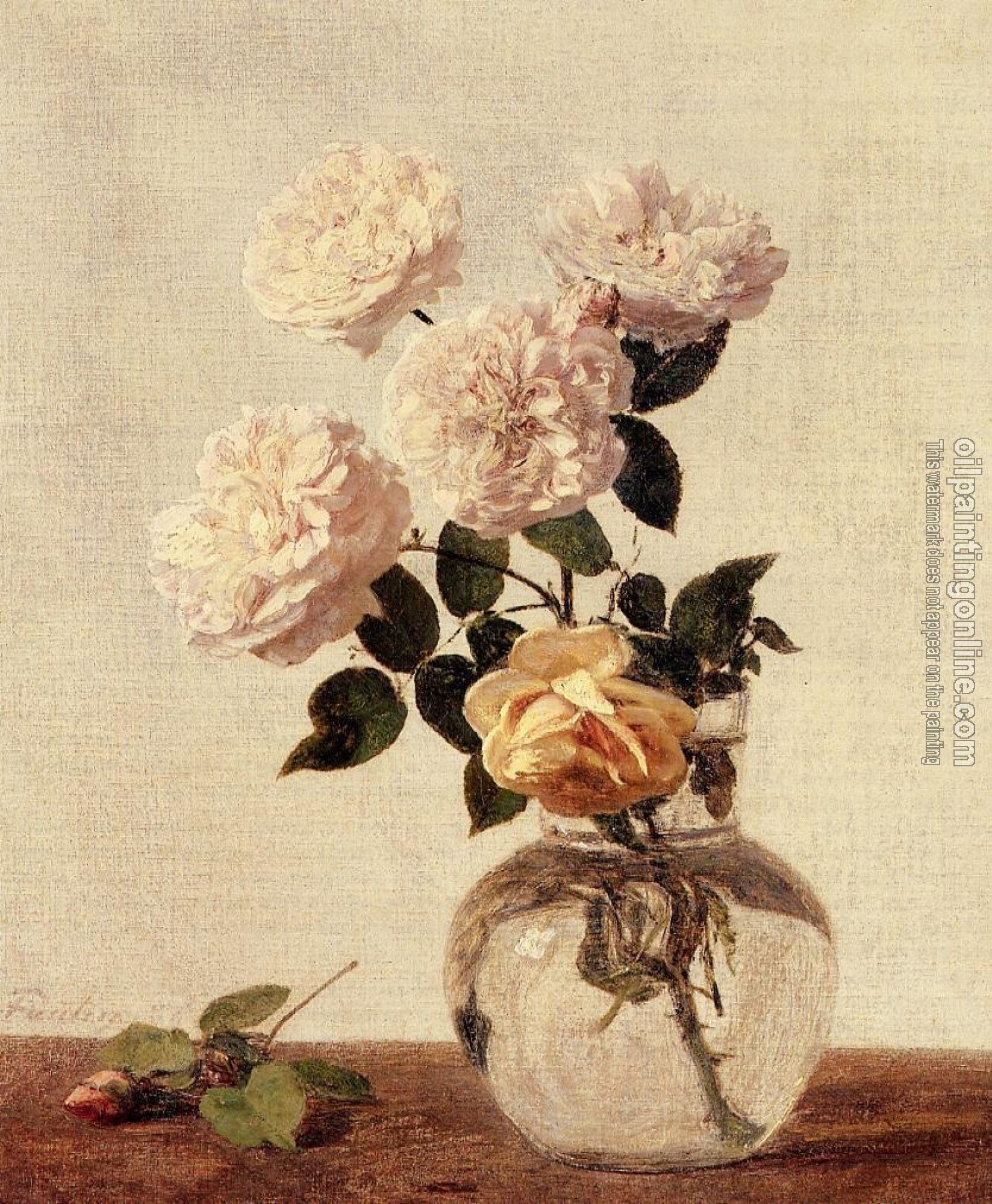 Fantin-Latour, Henri - Roses